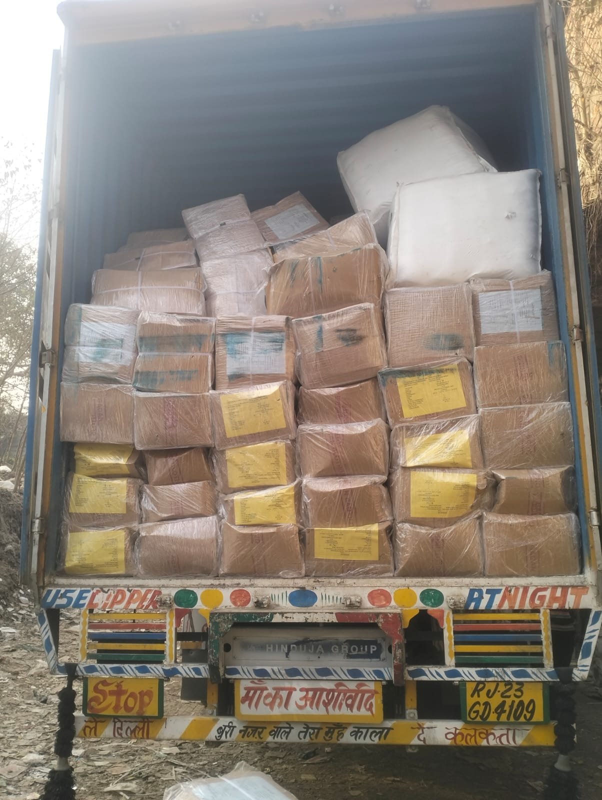 Freight Transport Truck